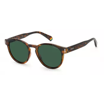 POLAROID Unisex PLD6175S086UC Sonnenbrille Havana Braun Polarisiert 51mm
