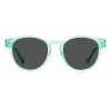 POLAROID Unisex PLD6175S5CBM9 Sonnenbrille Havana Grau Blau Verspiegelt 51mm