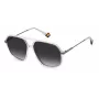 POLAROID Unisex PLD6182S900WJ Rechteckige Polarisierte Sonnenbrille - Schwarzer Rahmen Graue Gläser 59mm