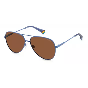 POLAROID Unisex PLD6187SMVUHE Polarisierte Sonnenbrille 60/14/145 mm