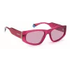 POLAROID Unisex Sonnenbrille PLD6169S8CQ0F Schwarzer Rahmen Graue Polarisierte Gläser 55/18/140 mm