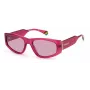 POLAROID Unisex Sonnenbrille PLD6169S8CQ0F Schwarzer Rahmen Graue Polarisierte Gläser 55/18/140 mm