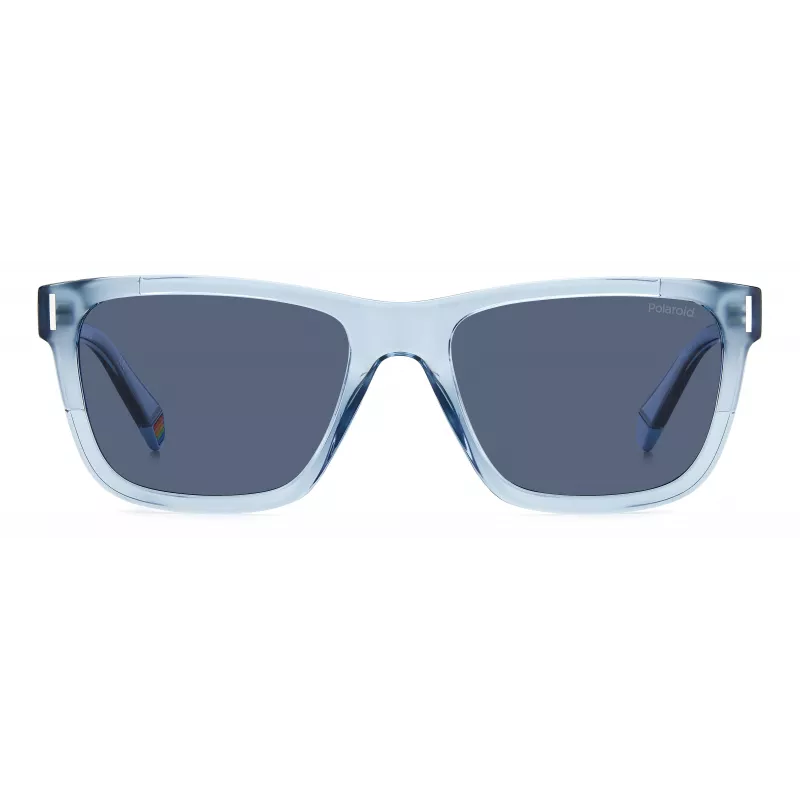 POLAROID Unisex Sonnenbrille PLD6186SMVUF4 - Havana Rahmen Grüne Polarisierte Gläser 54/17/145 mm