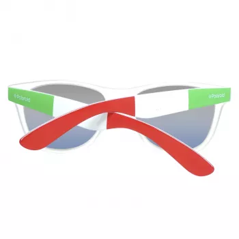 Polaroid Unisex Sonnenbrille S8443-D8C - Polarisiert UV400, 55mm Glas, Schwarzer Rahmen
