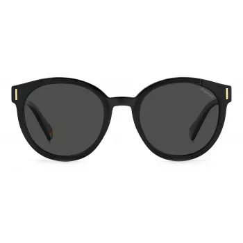 Polaroid Damen Cat-Eye Sonnenbrille PLD6185S807F2 - Havanna Rahmen, braune Gradient-Polarisationsgläser