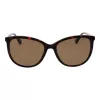 POLAROID Damen-Sonnenbrille PLD4138S55086, eckig, Havanna Grau, 55 mm
