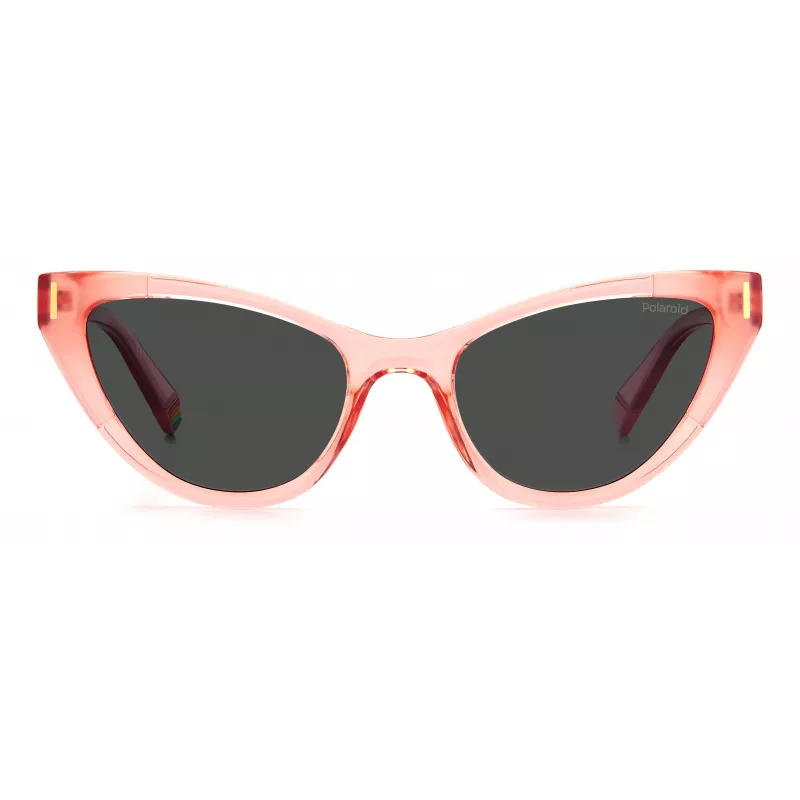 POLAROID Damen PLD6174S9R6M9 Rechteckige Polarisierte Sonnenbrille Havana Braun 52mm
