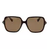 POLAROID Damen-Sonnenbrille PLD6219S56086 - Schwarzer Rahmen, graue polarisierte Gläser, 56 mm