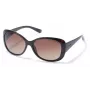 POLAROID Damen-Sonnenbrille P8317-0BM-LA Havana Braun Rechteckig Polarisiert