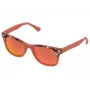 POLICE CHILDISH SK03249GECR Sonnenbrille für Kinder - UV400-Schutz, Acetatrahmen, rauchgraue Gläser
