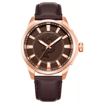 POLICE Herren Quarz Analoguhr PEWJA2204307 46mm Edelstahl Grau