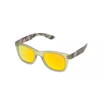 POLICE Herren Rechteckige Sonnenbrille S194450NVNG - Havanna Acetatrahmen mit braunen Verlaufsgläsern - UV400-Schutz - 50/22/140 mm