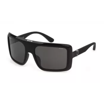 POLICE Herren SPLF62M6107V4 Aviator Sonnenbrille Havana/Brauner Rahmen Grüne Gläser 61/19/130 mm