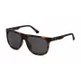 POLICE Herren Sonnenbrille SPLN33E59878P - Gunmetal Metallrahmen, polarisierte graue Gläser, 59/14/140 mm