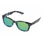 POLICE Herren-Sonnenbrille S194450GE1V Rechteckiger Metallrahmen, Gunmetal-Graue Gläser, 50/22/140 mm, UV400