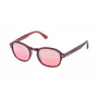 POLICE Herren-Sonnenbrille S195150NKAX - Rechteckiger Acetatrahmen, UV400-Schutz, 50/21/140 mm