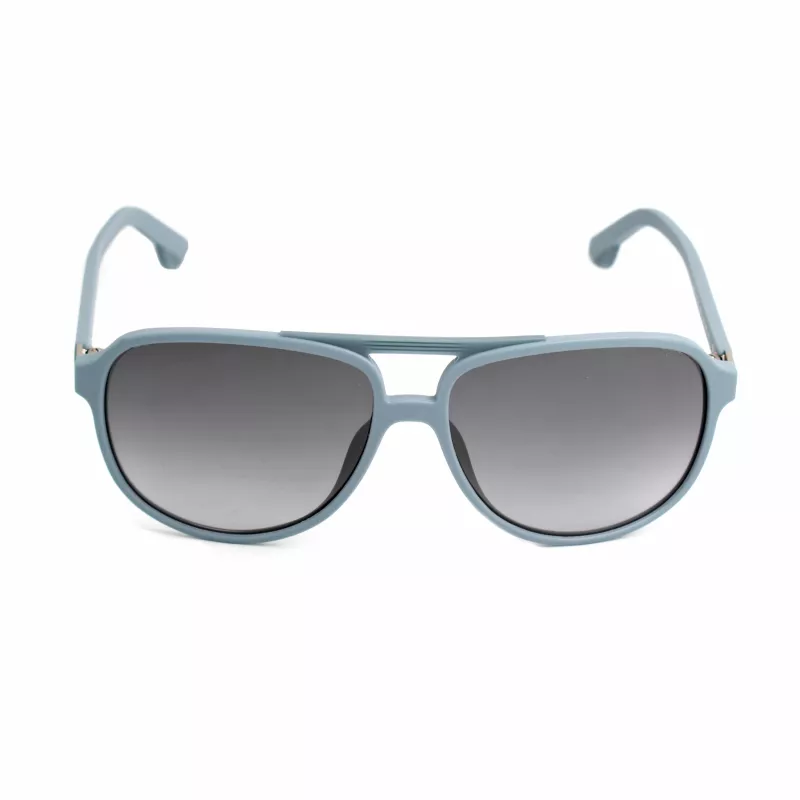 POLICE Herren-Sonnenbrille SPL962607H1X Havanna-Gestell Grüne Gläser 60mm