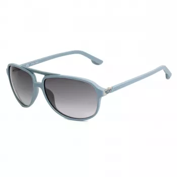 POLICE Herren-Sonnenbrille SPL962607H1X Havanna-Gestell Grüne Gläser 60mm