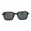 Police Herren-Sonnenbrille SPLL10-520700 Rechteckig Vollrand Schwarzer Rahmen Smoke Grey Gläser 52/20/145 mm