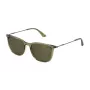 Police Herren-Sonnenbrille SPLL77-53G61P Havana Grün Polarisiert 53mm