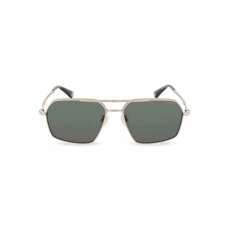POLICE Herren-Sonnenbrille SPLL86-580349 58/16/145 mm