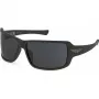 POLICE Herren-Sonnenbrille SPLN37M650I41 Pilot Rechteckig Metallrahmen Gunmetal Graue Gläser 65mm