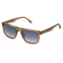 POLICE Herren-Sonnenbrille SPLQ83-540805 Schwarzer Rahmen Graue Gläser 54mm