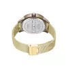 POLICE Herrenuhr Blaze Collection PEWJG0005504 44mm Edelstahlgehäuse Schwarzes Lederarmband Analog Quarz