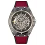 Police Herrenuhr PEWGR1592401 44mm Edelstahl Schwarzes Leder Quarz