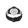 POLICE Herrenuhr PEWJF0022501 46mm Edelstahl Schwarz Leder