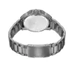 POLICE Herrenuhr PEWJH0021403 43mm Quarz Analog Blau Zifferblatt Braun Leder