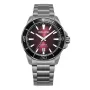 POLICE Herrenuhr PEWJH0021403 43mm Quarz Analog Blau Zifferblatt Braun Leder