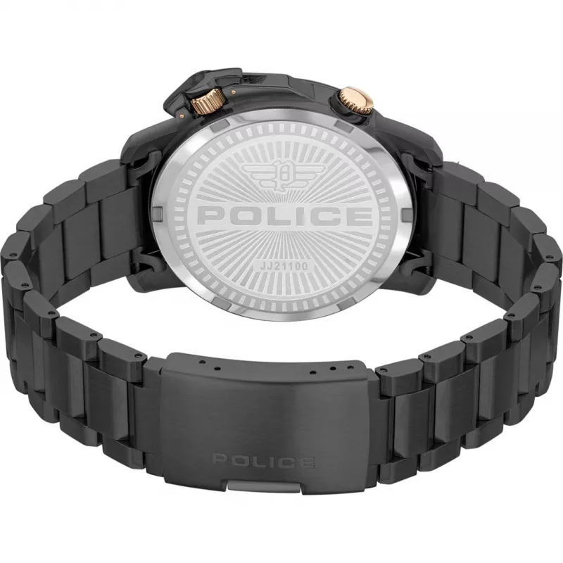 POLICE Herrenuhr Ranger PEWJJ2110001 44mm Edelstahl Quarz Analog