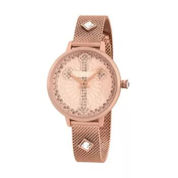 POLICE PL16031MSR32M Damenuhr Quarz Analog 36mm Roségold Edelstahl Mesh