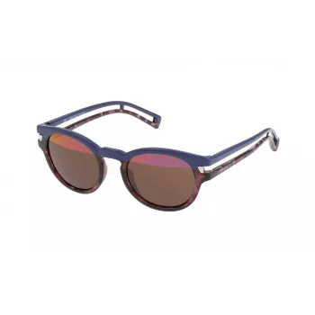 POLICE S1960M49NKTH Damen-Sonnenbrille - Schwarzer Rahmen, Graue Gläser, UV400-Schutz