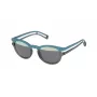 POLICE S1960M49NV8H Damen-Sonnenbrille - Glänzend schwarzer Rahmen, graue Verlaufsgläser, 49/21/145 mm