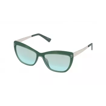 POLICE S1971M56Z48X Damen-Sonnenbrille - Metallrahmen, UV400-Schutz, 56mm Gläser