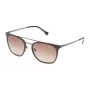 POLICE SPL152-53GGNY Damen-Rechteck-Sonnenbrille - Havanna-Acetatrahmen mit grauen Verlaufsgläsern