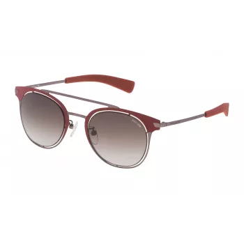 POLICE SPL158490C86 Herren-Sonnenbrille Havana Brown Tortoise Acetat 49mm