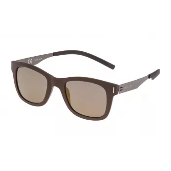 Police SPL170N506XKG Unisex Sonnenbrille Havana 50/22/145 mm