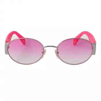 POLICE SPLA18-540492 Damen-Sonnenbrille, rechteckig, Havana Braun Verlauf 54mm