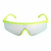 POLICE SPLA28997B8X Herren-Sonnenbrille - Glänzend schwarzer Rahmen, blaue verspiegelte Gläser