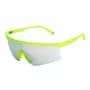 POLICE SPLA28997B8X Herren-Sonnenbrille - Glänzend schwarzer Rahmen, blaue verspiegelte Gläser
