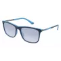 POLICE SPLA5656WTRX Herren Rechteckige Acetat-Sonnenbrille - Havana/Brown Gradient