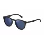 POLICE SPLF60-53U28P Herren-Sonnenbrille, rechteckig, polarisiert, Havana-Rahmen, grüne Gläser, 53mm
