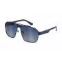 POLICE SPLL08-63S72P Herren-Rechteck-Sonnenbrille - Havana / Schildpatt - Polarisierte braune Gläser - 63/13/140 mm
