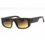 POLICE SPLL13M55073M Herren Rechteck-Sonnenbrille - Schwarzer Rahmen Graue Gläser 54/21/145 mm