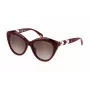 POLICE SPLL35-550G96 Damen Cat-Eye-Sonnenbrille Havana Braun Verlauf 55/14/140 mm