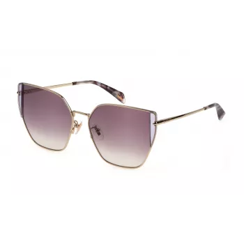 POLICE SPLL38-57594Y Damen-Sonnenbrille - UV400-Schutz, 57mm Glas