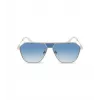 POLICE SPLL89-620300 Herren Pilotensonnenbrille - Glänzend schwarzer Rahmen, rauchgraue Gläser, 62 mm